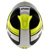 Givi X21 Challenger Black Yellow Flip Front Motorcycle Helmet Top                                                                                                                                                                                              