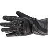 IXS Novara 3 Sport LD Black Motorcycle Gloves Back                                                                                                                                                                                                             