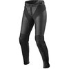 Revit Luna Ladies Black Textile Motorcycle Pants Front                                                                                                                                                                                                         