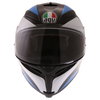 AGV K5-S Core Helmet Black Cyan Yellow Fluo ML (58 cm)