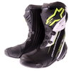 Alpinestars Supertech R Boots Black Yellow Fluo White Mens - 6.5 - EU 40