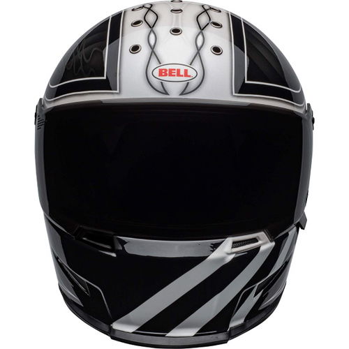 Bell Eliminator Outlaw Helmet Black White S (55-56 cm)