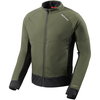Revit Climate 2 Dark Green Textile Motorcycle Jacket Front                                                                                                                                                                                                     