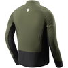 Revit Climate 2 Dark Green Textile Motorcycle Jacket Back                                                                                                                                                                                                      