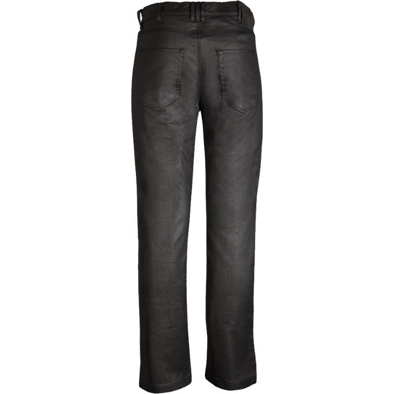 Bull-It SR6 Oilskin Straight Jeans Black Mens - 40 - Regular