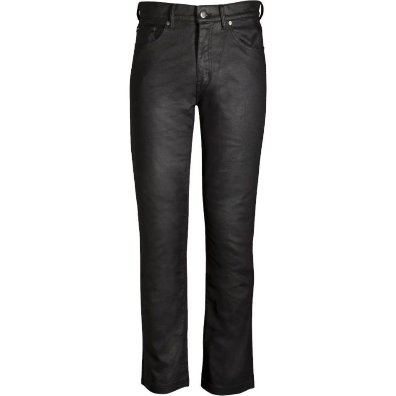Bull-It SR6 Oilskin Straight Jeans Black Mens - 40 - Regular