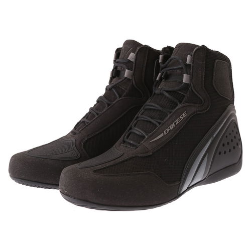 Dainese Motorshoe D1 DWP Boots Black Black Anthracite Mens - 7 - EU 41