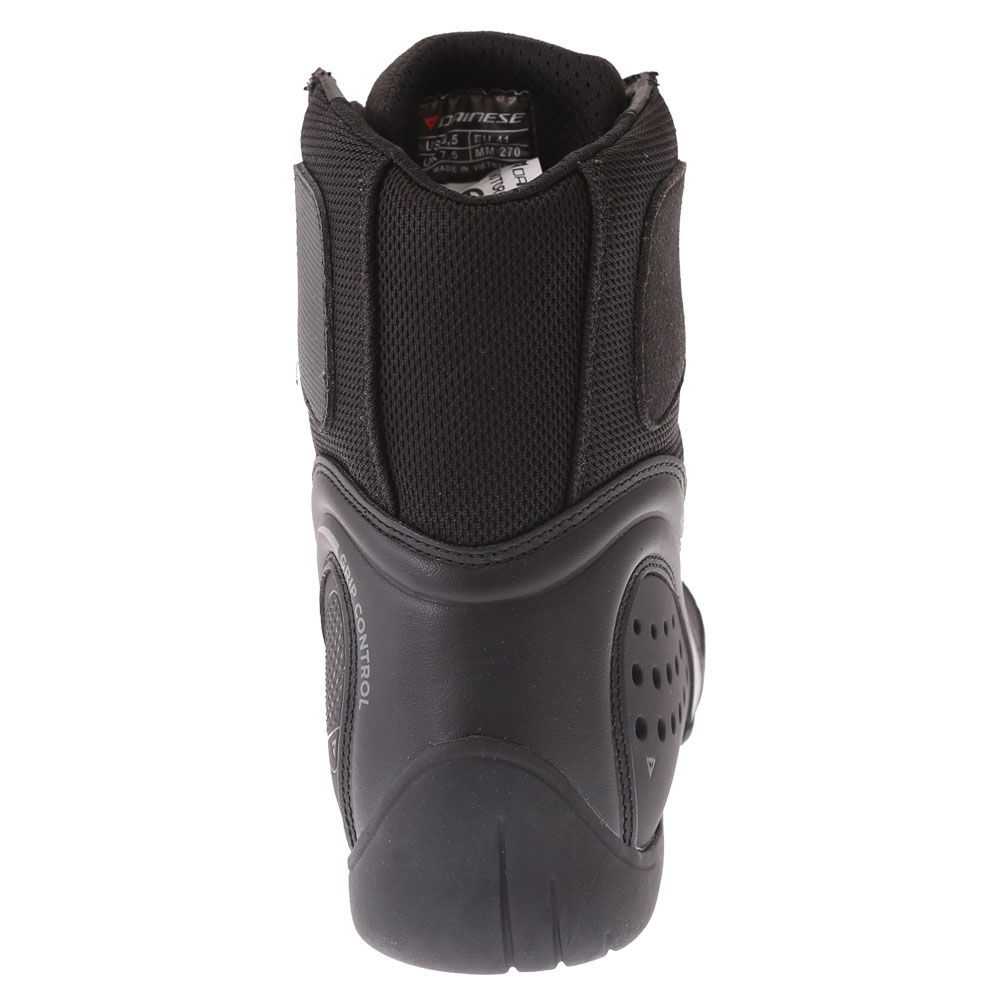Dainese Motorshoe D1 DWP Boots Black Black Anthracite Mens - 7 - EU 41