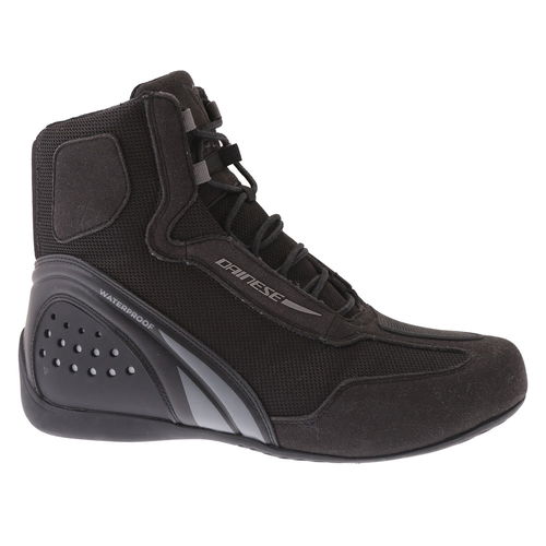 Dainese Motorshoe D1 DWP Boots Black Black Anthracite Mens - 7 - EU 41