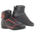 Raptors Air Shoes Black Black Fluo Red