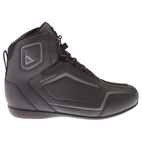 Dainese Raptors D-WP Shoes Black Black Anthracite Mens - 7 - EU 41
