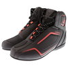 Dainese Raptors D-WP Shoes Black Black Fluo Red Mens - 7 - EU 41
