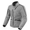 Revit Ridge Grey Textile Motorcycle Jacket Front                                                                                                                                                                                                               