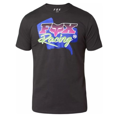 Fox Castr Premium T-Shirt Black Vintage