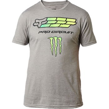 Fox Monster Pro PC T-Shirt Heather Graphite