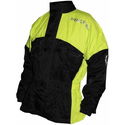 Rain Warrior Jacket Black Fluo Yellow