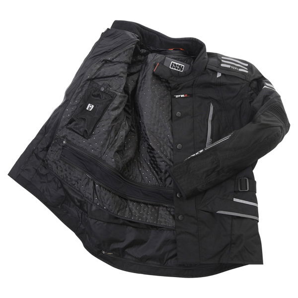 IXS Nemesis Jacket Black Mens - 3XL