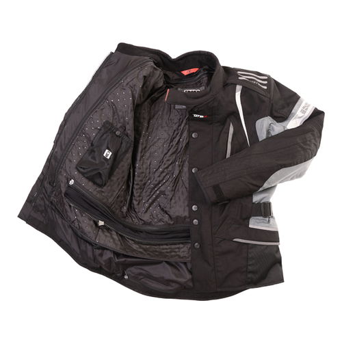 IXS Nemesis Jacket Black Anthracite Mens - L