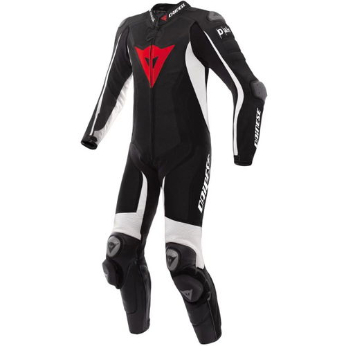 Dainese D-Air Racing Misano Estiva Suit Black Black White Mens - 40