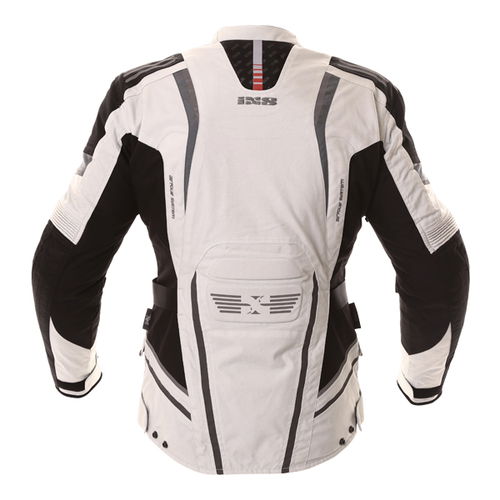 IXS Nemesis Jacket Grey Black Silver Mens - M