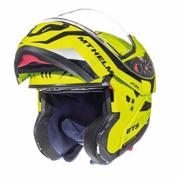 MT Atom Divergence Helmet Fluo Yellow M (57-58 cm)