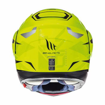 MT Atom Divergence Helmet Fluo Yellow M (57-58 cm)