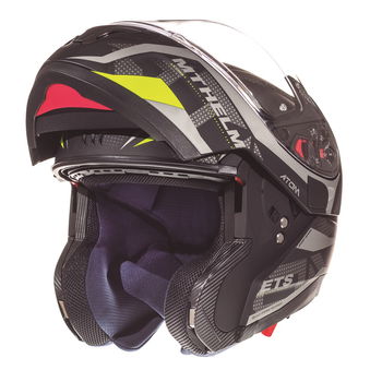 MT Atom Divergence Helmet Matt Grey Fluo S (55-56 cm)
