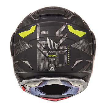 MT Atom Divergence Helmet Matt Grey Fluo S (55-56 cm)