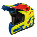 Falcon Weston Helmet Blue Fluo Yellow Red