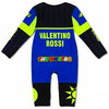 Valentino Rossi VR46 Baby Blue Replica Overalls Back                                                                                                                                                                                                           