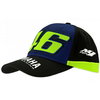 Valentino Rossi VR46 Yamaha Racing Royal Blue Baseball Cap Front Left                                                                                                                                                                                          