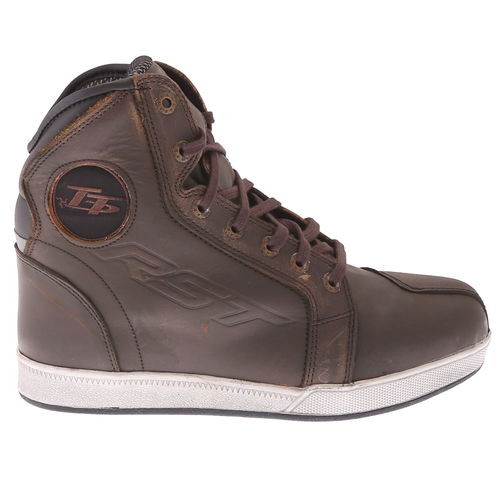 RST IOM TT Crosby WP Boots Brown Mens - 7 - EU 41