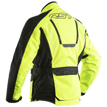 RST Rallye CE Mens Textile Jacket Flo Yellow Black Mens - S - 40
