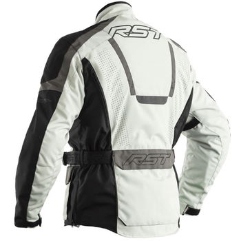 RST Rallye CE Mens Textile Jacket Silver Gunmetal Mens - M - 42