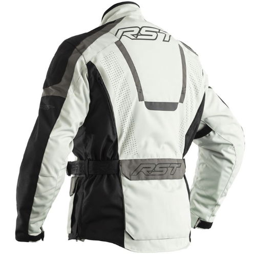 RST Rallye CE Mens Textile Jacket Silver Gunmetal Mens - M - 42