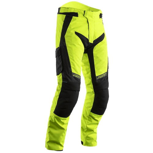 RST Rallye CE Mens Textile Jeans Flo Yellow Black Mens - 32 - Regular