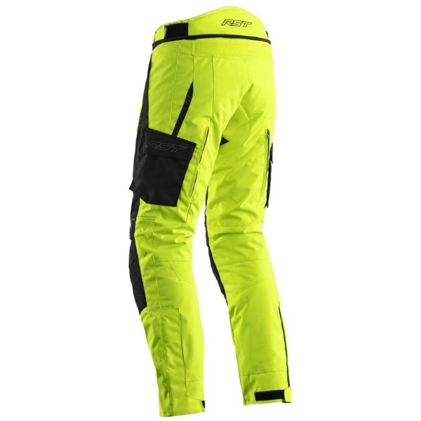 RST Rallye CE Mens Textile Jeans Flo Yellow Black Mens - 32 - Regular