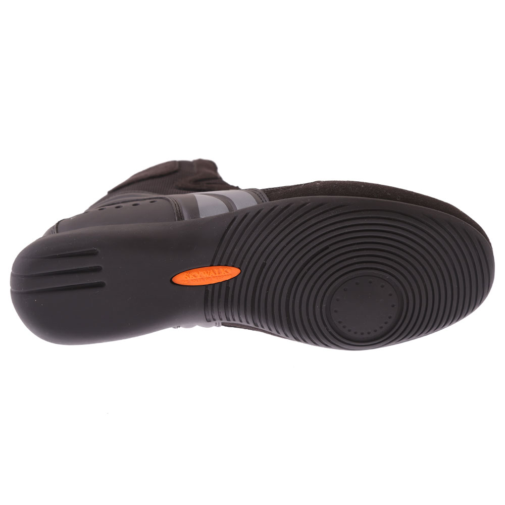 Dainese Motorshoe D1 Air Boots Black Black Anthracite Mens - 6 - EU 39