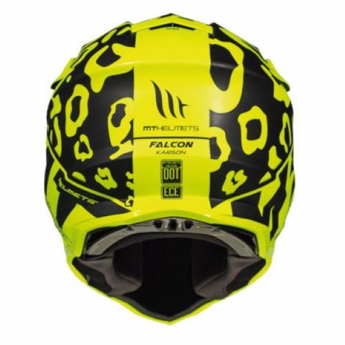 MT Falcon Karson Helmet Matt Fluo Yellow XS (53-54 cm)