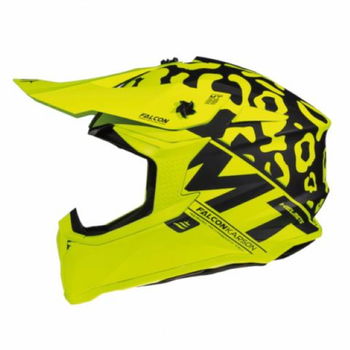 MT Falcon Karson Helmet Matt Fluo Yellow XS (53-54 cm)