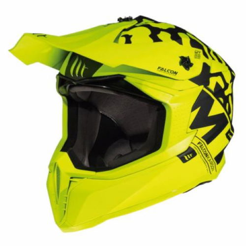 MT Falcon Karson Helmet Matt Fluo Yellow XS (53-54 cm)
