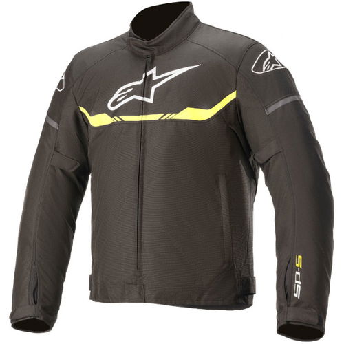 Alpinestars T-SP S Waterproof Jacket Black Yellow Fluo
