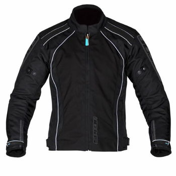 Spada Plaza Waterproof Jacket Black Reflective