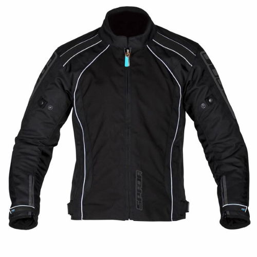 Spada Plaza Waterproof Jacket Black Reflective