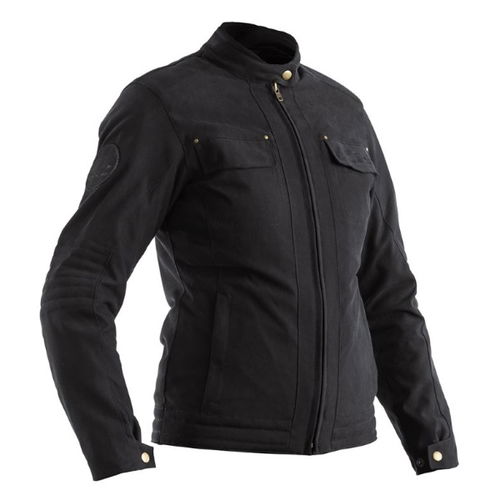 RST IOM TT Crosby CE Ladies Jkt Charcoal Ladies - 8