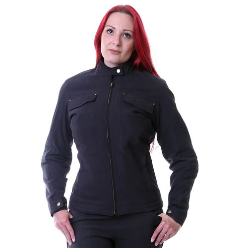 RST IOM TT Crosby CE Ladies Jkt Charcoal Ladies - 8