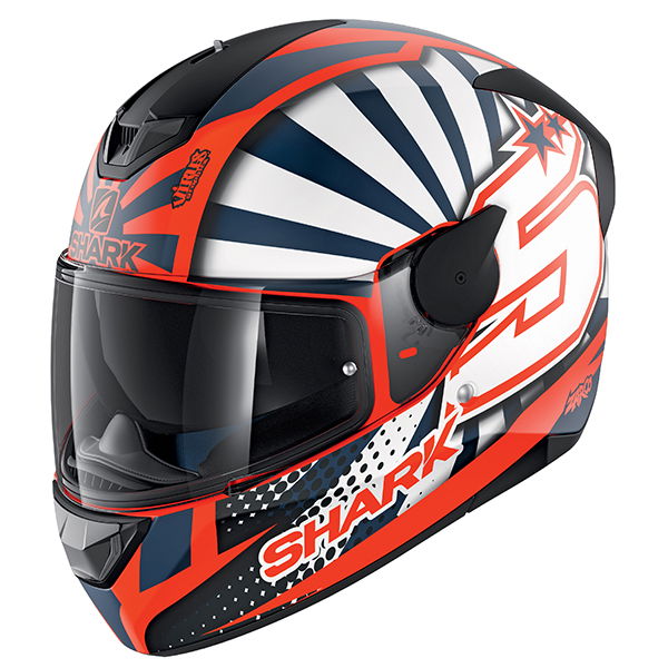 Shark D-Skwal 2 Zarco 2019 Helmet Matt OWB L (59-60 cm)