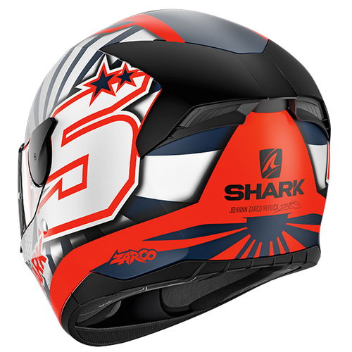 Shark D-Skwal 2 Zarco 2019 Helmet Matt OWB L (59-60 cm)