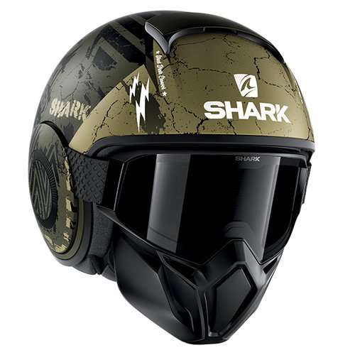 Shark Street Drak Crower Helmet Matt GKG M (57-58 cm)