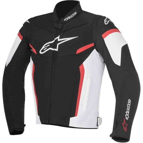 T-GP R V2 WP Jacket Black White Red